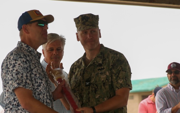 Public Works Employee Appreciation Cmdr. Campbell Farewell