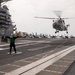 German Navy Helicopter Lands on USS Ford