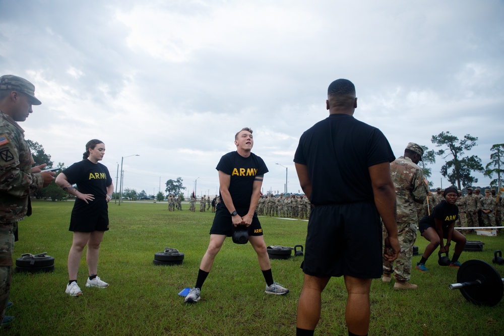 Fittest Hellraiser monthly physical fitness competition, 3rd Division Sustainment Brigade