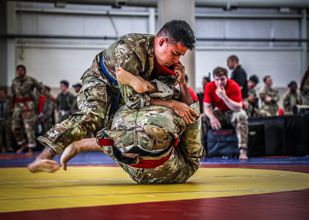 Paratroopers Participate In Combatives Tournament