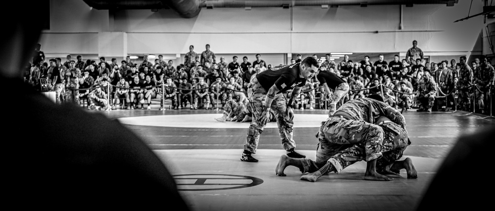 Paratroopers Participate In Combatives Tournament