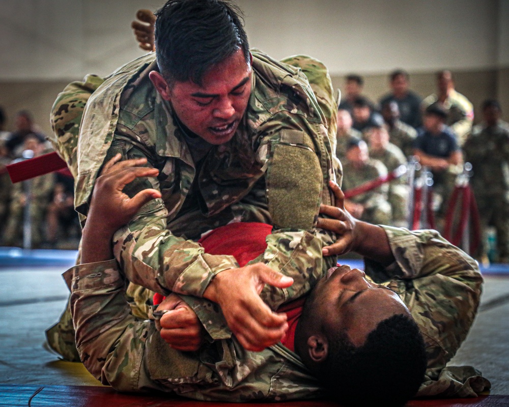 Paratroopers Participate In Combatives Tournament