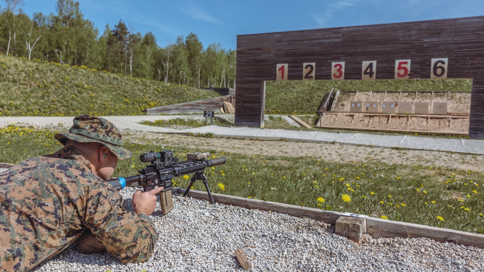 2d Recon Live-fire Range in Estonia