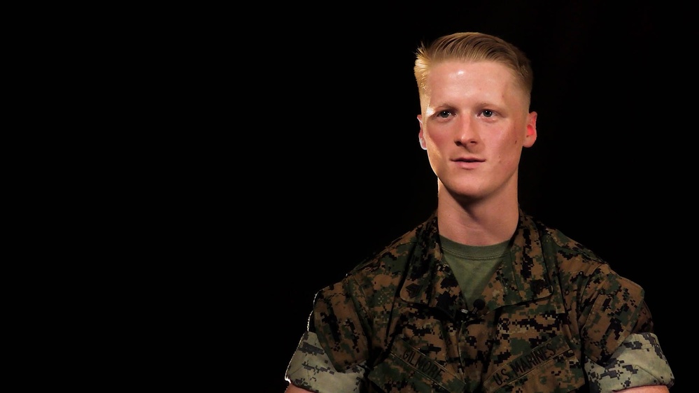 U.S. Marine Corps Sgt. Jacob Gilmore follows his family's legacy