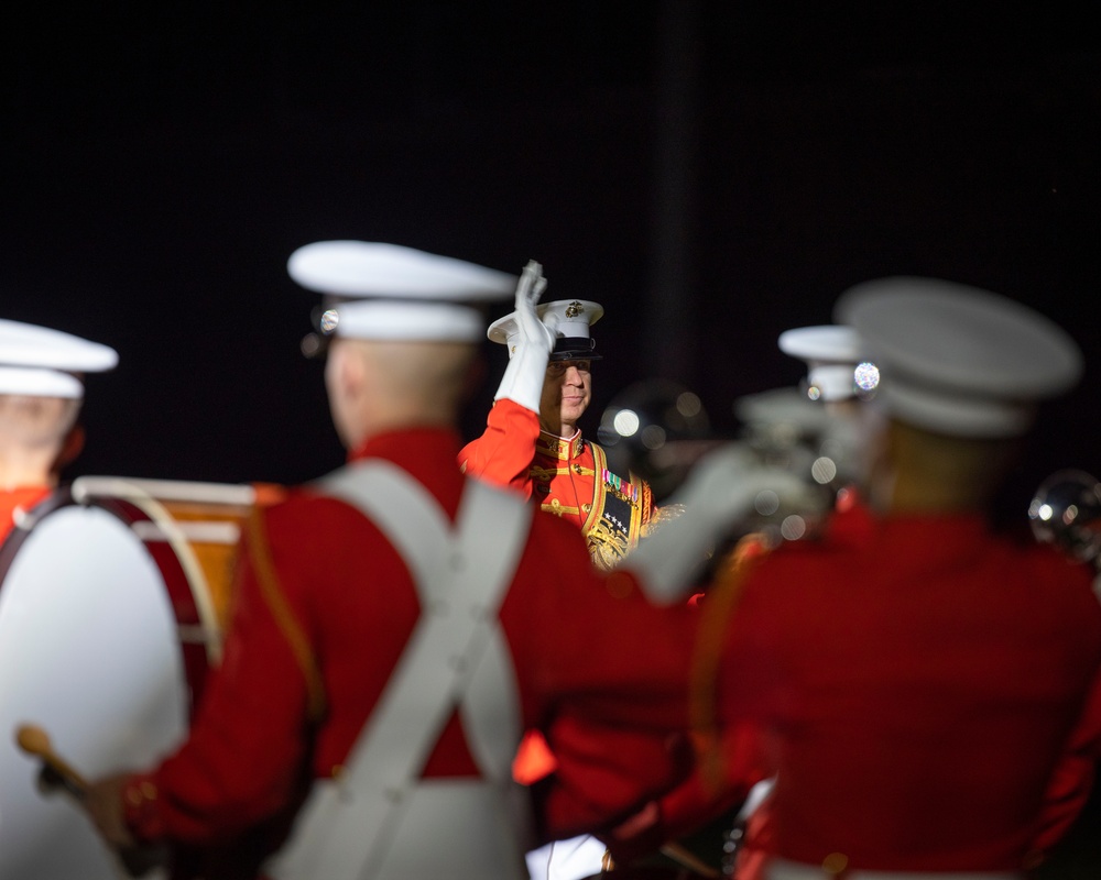 Exhilarating Friday Evening Parade here at Marine Barracks Washington