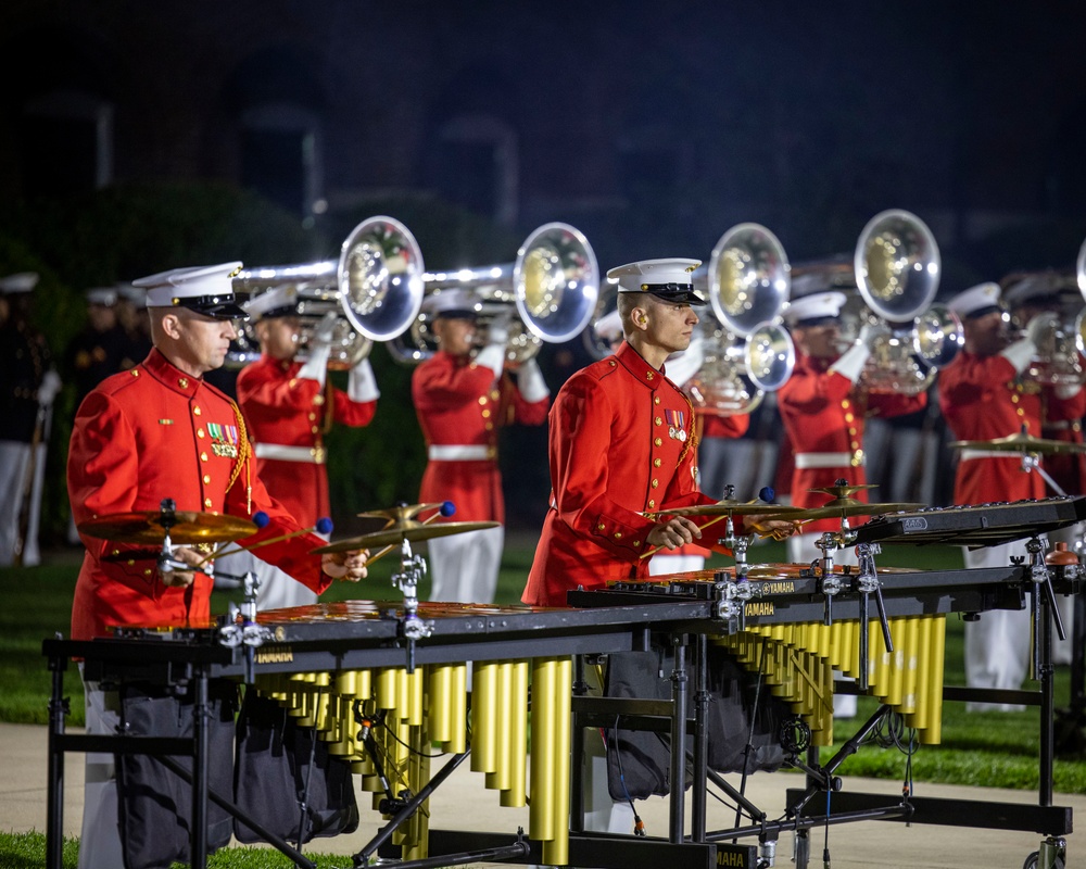 Exhilarating Friday Evening Parade here at Marine Barracks Washington