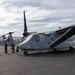 U.S. Marines fly MV-22B Ospreys to New York