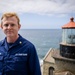 Petty Officer 2nd Class Paul Fuston maintains California central coast lighthouses.