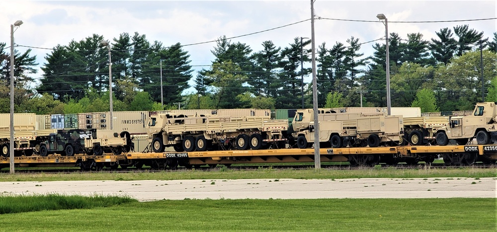 Fort McCoy supports first major rail movement of 2023