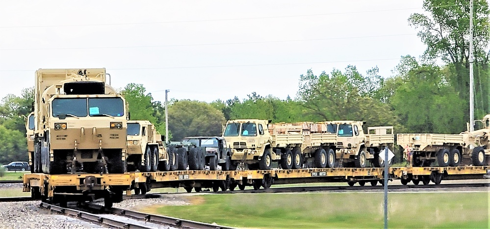 Fort McCoy supports first major rail movement of 2023