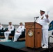 USS Abraham Lincoln hosts a retirement ceremony