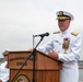 USS Abraham Lincoln hosts a retirement ceremony