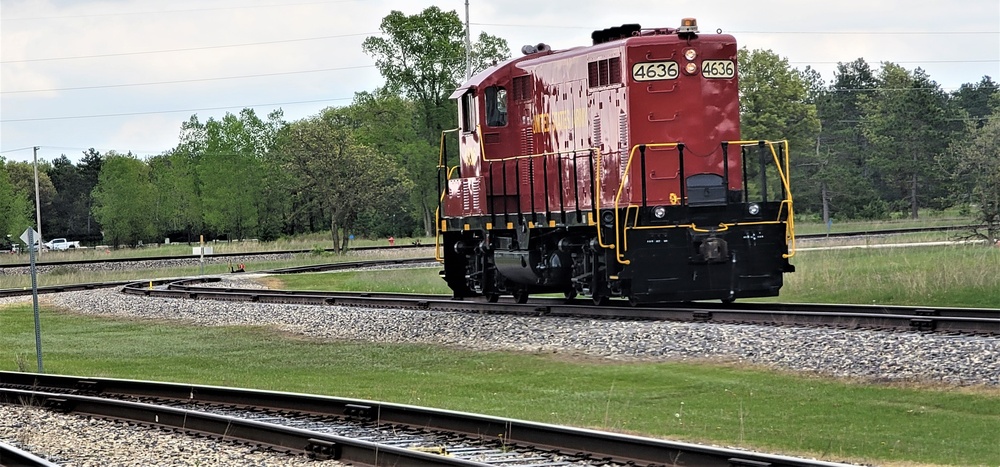 Fort McCoy supports first major rail movement of 2023