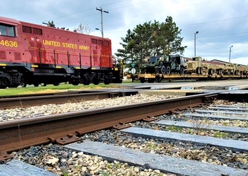 Fort McCoy supports first major rail movement of 2023