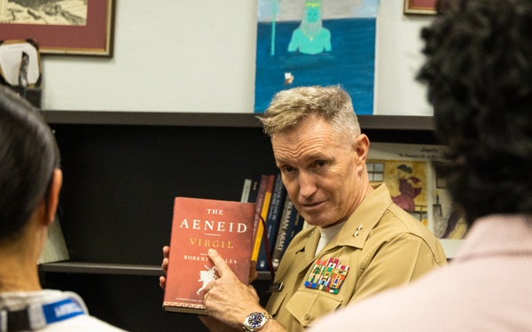 of Marine recruiting visits Princeton High School