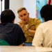 Head of Marine recruiting visits Princeton High School