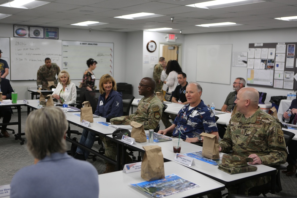 Air Force Sustainment Center Civic Leader Program Trip to 309 Aerospace Maintenance and Regeneration Group