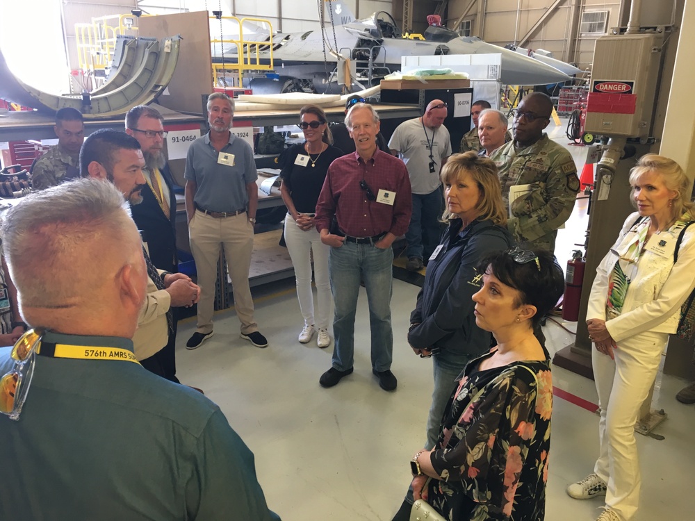 Air Force Sustainment Center Civic Leader Program Trip to 309 Aerospace Maintenance and Regeneration Group