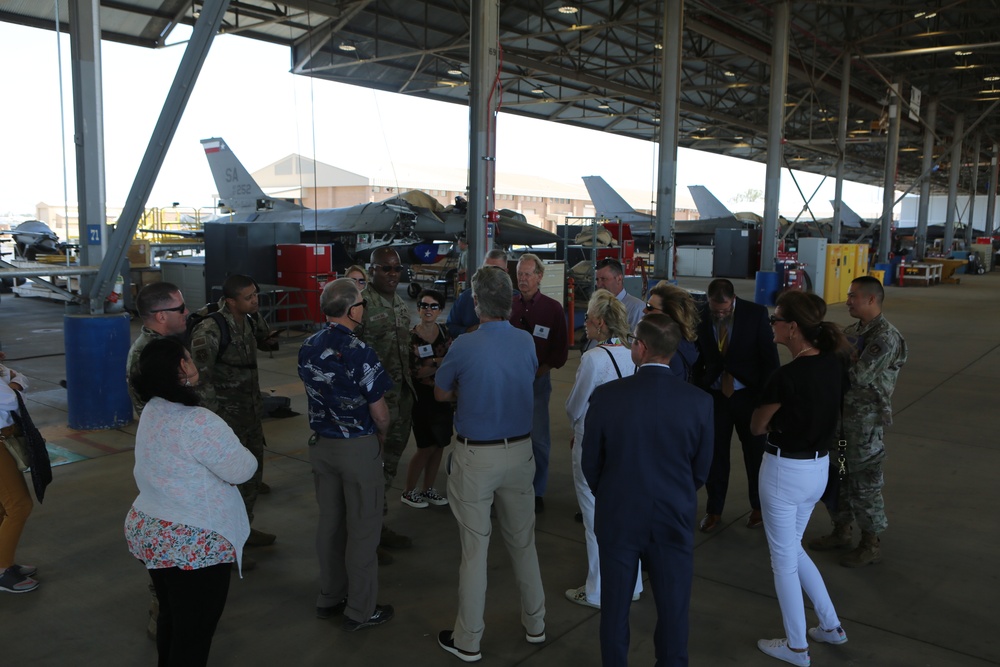 Air Force Sustainment Center Civic Leader Program Trip to 309 Aerospace Maintenance and Regeneration Group