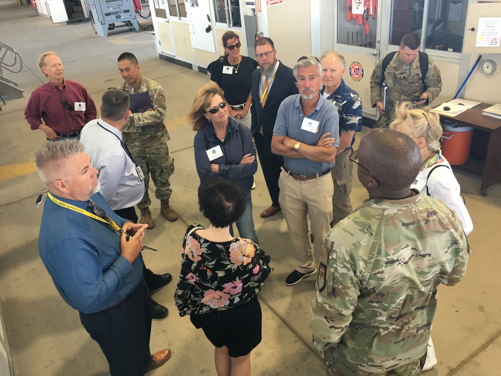 Air Force Sustainment Center Civic Leader Program Trip to 309 Aerospace Maintenance and Regeneration Group