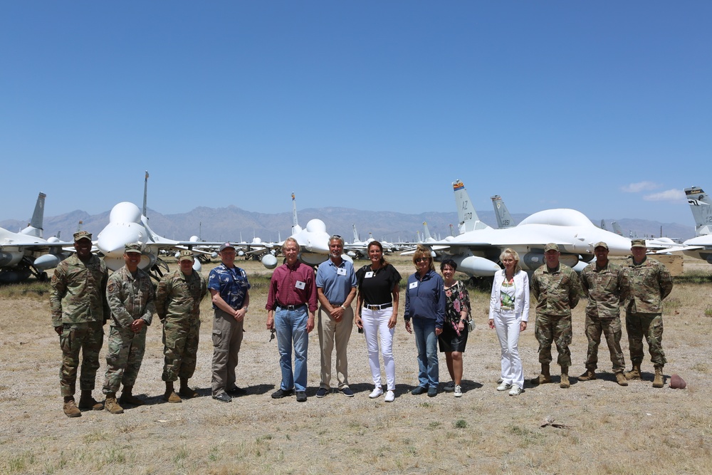 Air Force Sustainment Center Civic Leader Program Trip to 309 Aerospace Maintenance and Regeneration Group