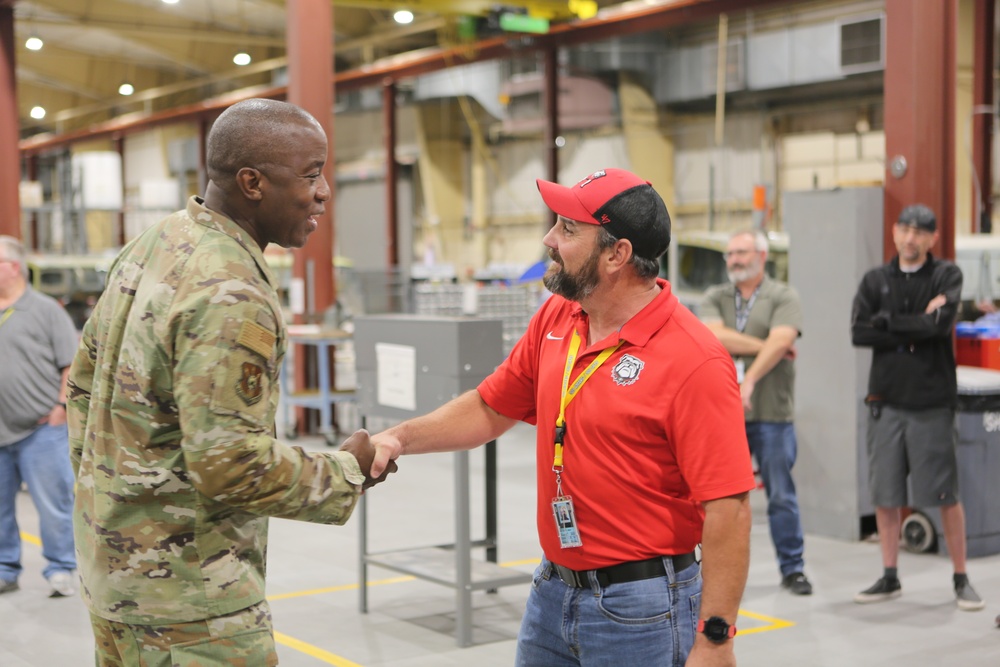 Air Force Sustainment Center Civic Leader Program Trip to 309 Aerospace Maintenance and Regeneration Group