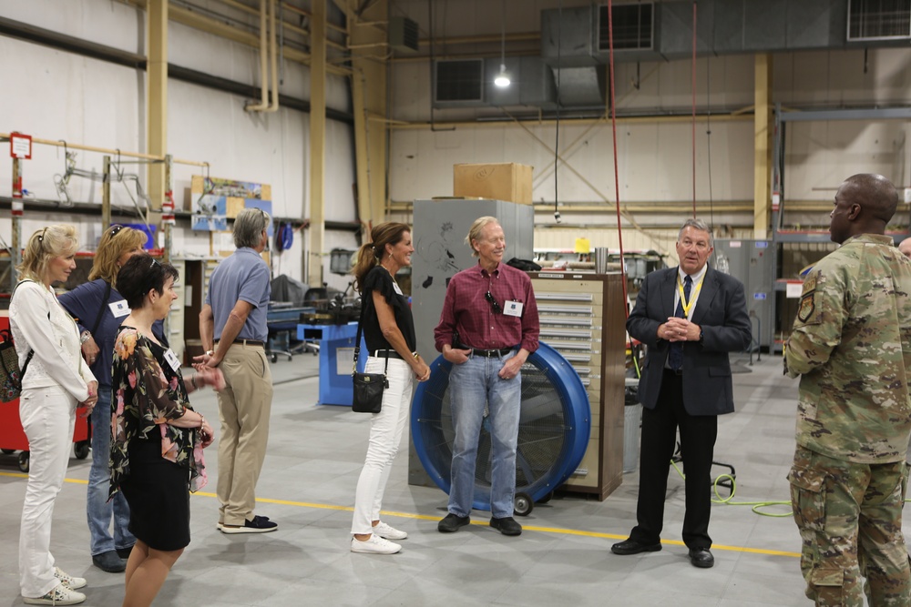 Air Force Sustainment Center Civic Leader Program Trip to 309 Aerospace Maintenance and Regeneration Group