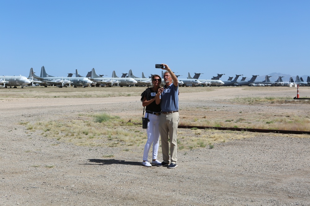 Air Force Sustainment Center Civic Leader Program Trip to 309 Aerospace Maintenance and Regeneration Group