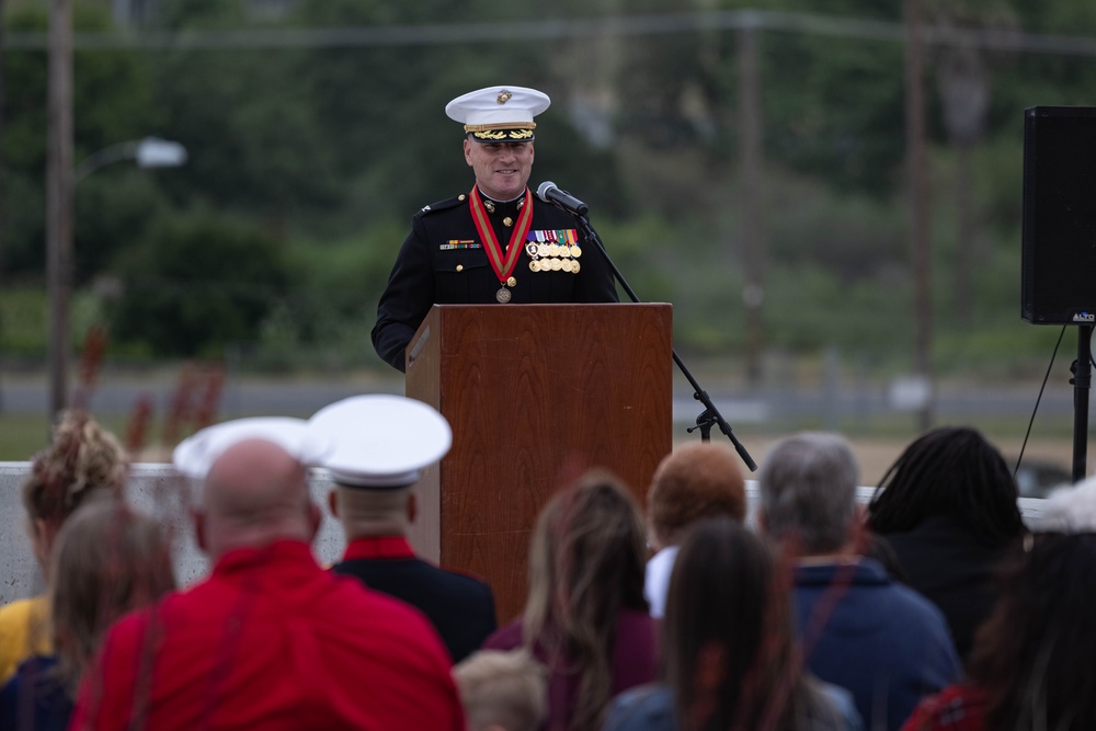 11th Marines hold memorial ceremony for fallen artillerymen