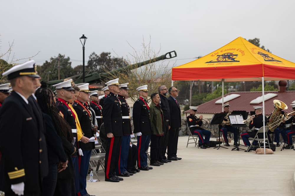 11th Marines hold memorial ceremony for fallen artillerymen