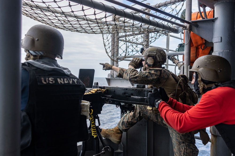 26th MEU Conducts Simulated Strait Transit