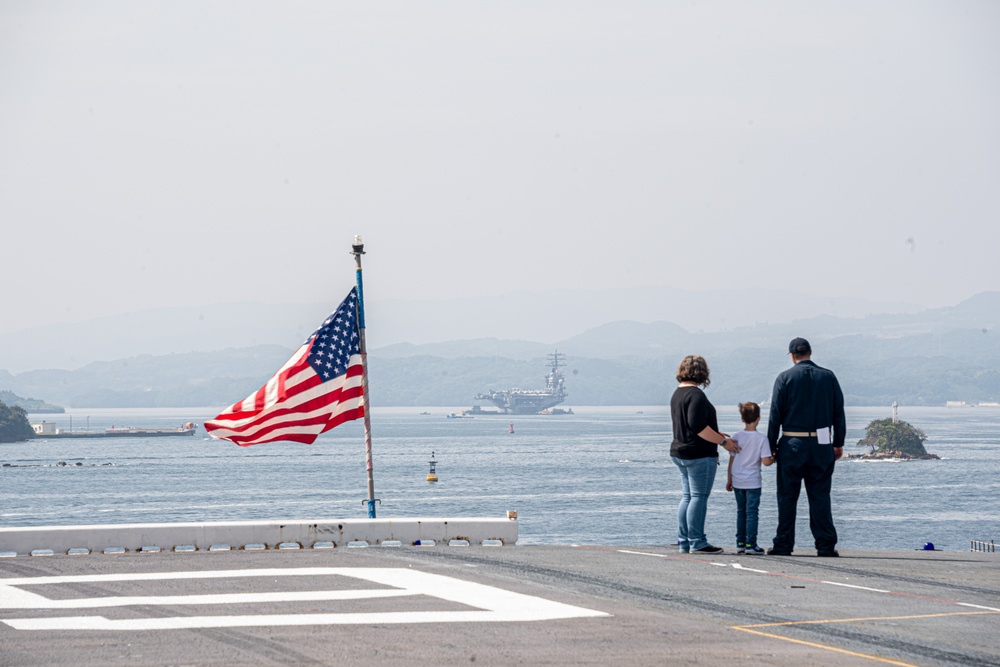 USS America (LHA 6) Hosts Friends and Family Day