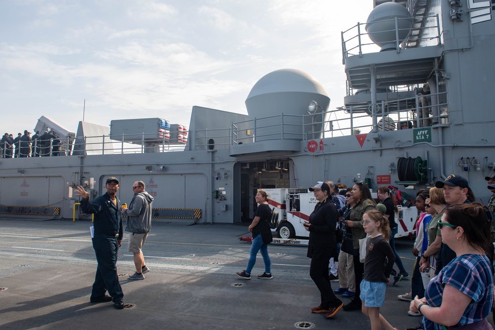 USS America (LHA 6) Hosts Friends and Family Day