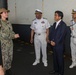 CO, Sasebo Mayor Tour USS Nimitz