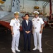 CO, Sasebo Mayor Tour USS Nimitz