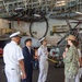 CO, Sasebo Mayor Tour USS Nimitz