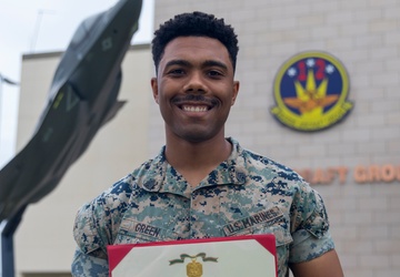 Marine Corps Sergeant awarded for bringing new capabilities to MAG-12