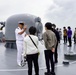 JS Kashima Hosts U.S. Sailors and Family Transiting to Tokyo