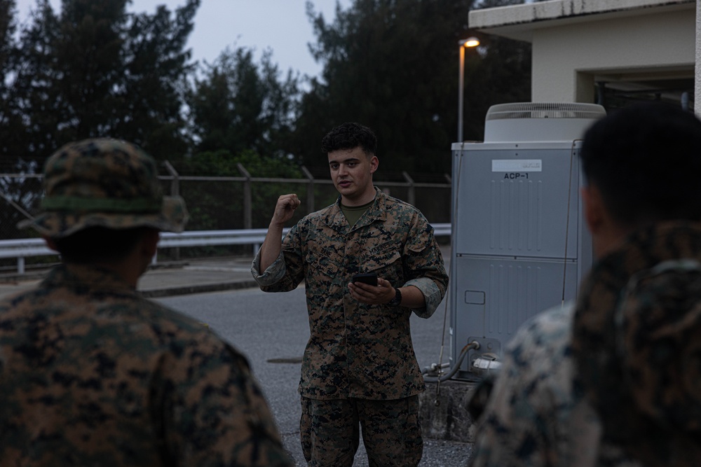 U.S. Marines with Combat Logistics Battalion 4 conduct a Bushido Combat Rubber Raiding Craft Resupply training event