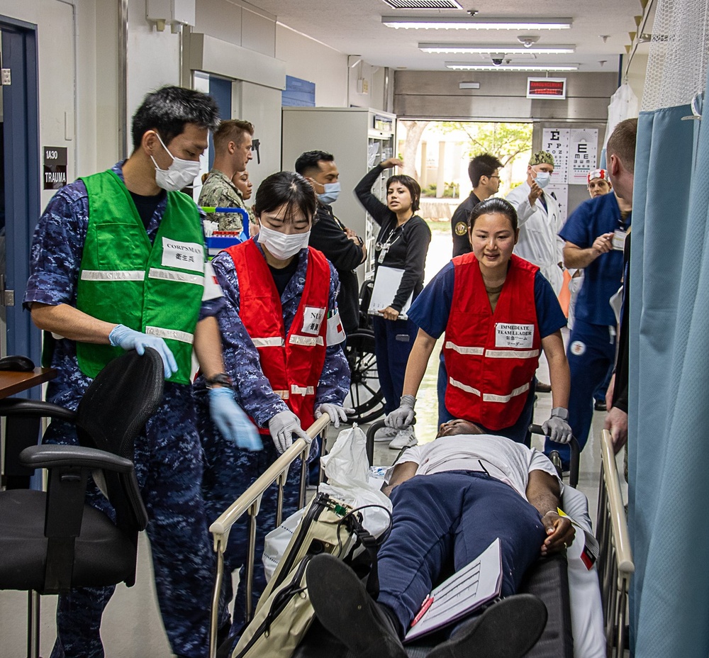 USNMRTC Yokosuka conducts, large-scale, multi-day, joint-partner exercise to promote interoperability and readiness