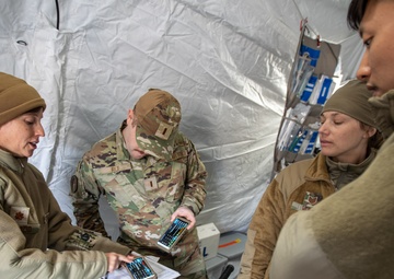 176th Medical Group tests air transportable clinic-established capabilities during Northern Edge 23-1