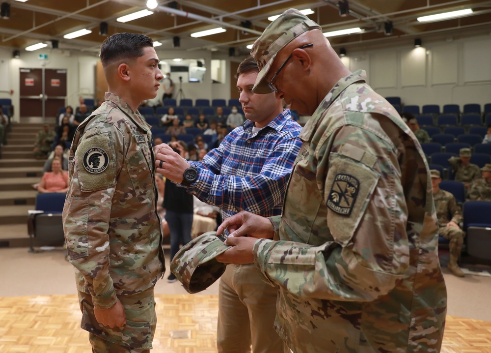 Zama Middle High School JROTC cadets recognized at end-of-year ceremony