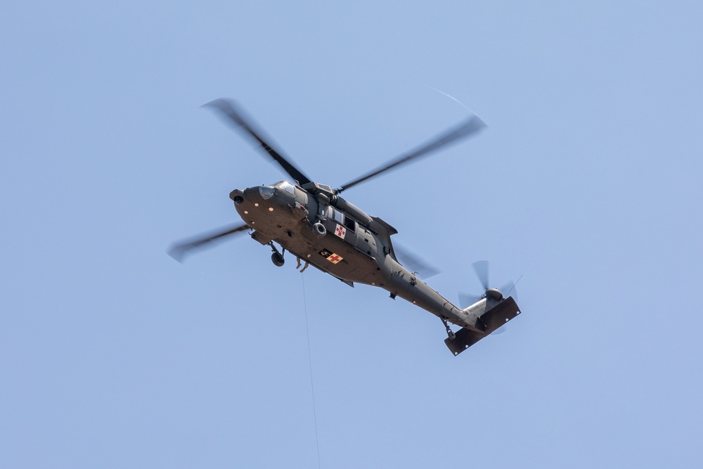 1-111th MEDEVAC Hoist Training