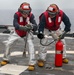 USS Shiloh Conducts Crash and Salvage Drill