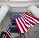 U.S. Flag Hanging in the Memorial Amphitheater