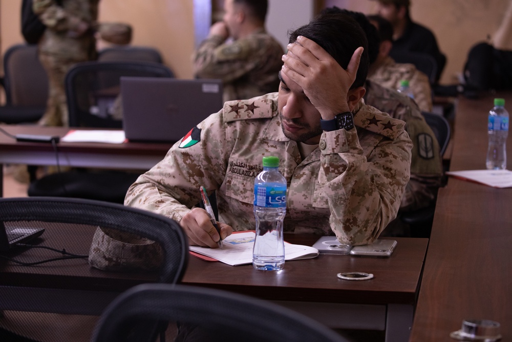 U.S. Army Central and Kuwait Cyber Operations Directorate and Armed Forces Conduct Bilateral Cyber Defense Training