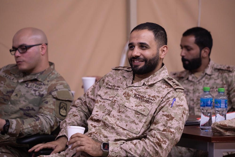 U.S. Army Central and Kuwait Cyber Operations Directorate and Armed Forces Conduct Bilateral Cyber Defense Training