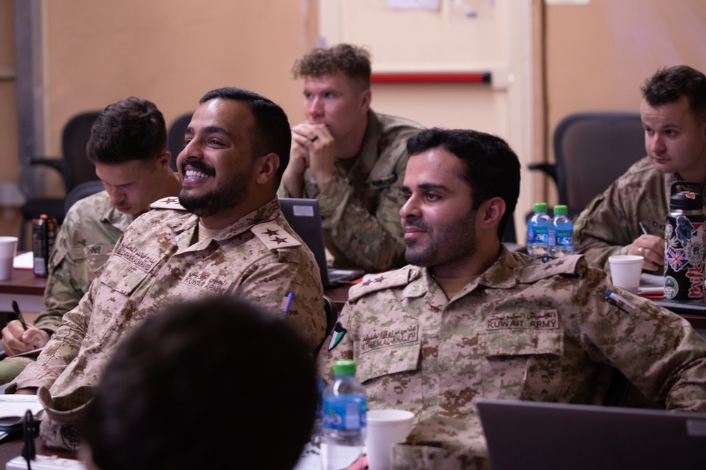 U.S. Army Central and Kuwait Cyber Operations Directorate and Armed Forces Conduct Bilateral Cyber Defense Training