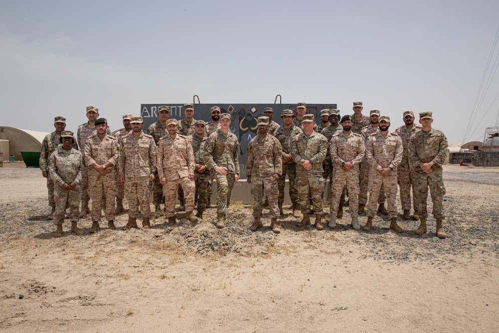 U.S. Army Central and Kuwait Cyber Operations Directorate and Armed Forces Conduct Bilateral Cyber Defense Training