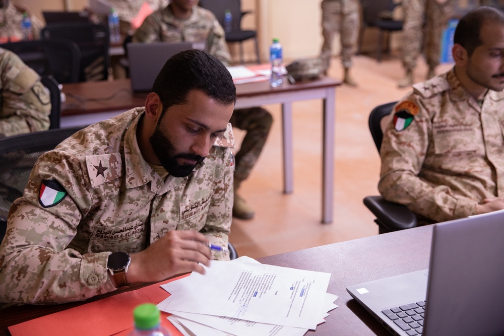 U.S. Army Central and Kuwait Cyber Operations Directorate and Armed Forces Conduct Bilateral Cyber Defense Training